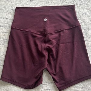 Lululemon Align High Rise Shorts 6”